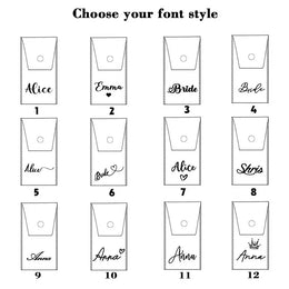 KissICON KissIcon Personalized 8Pcs Makeup Brush Set - Travel