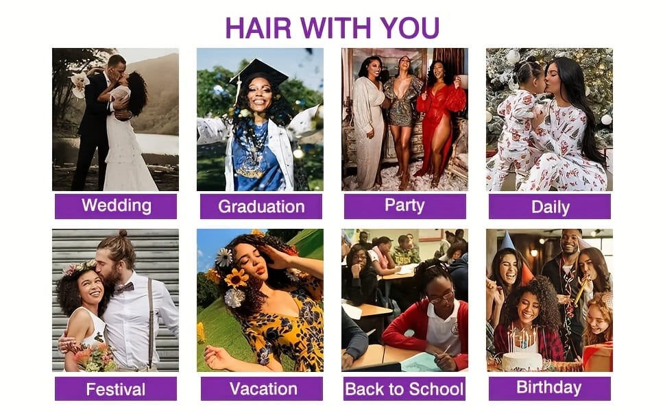 KissICON KissIcon Peruvian Water Wave 4Bundles DoubleWeft Extensions