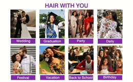 KissICON KissIcon Peruvian Water Wave 4Bundles DoubleWeft Extensions