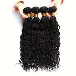 KissICON KissIcon Peruvian Water Wave 4Bundles DoubleWeft Extensions