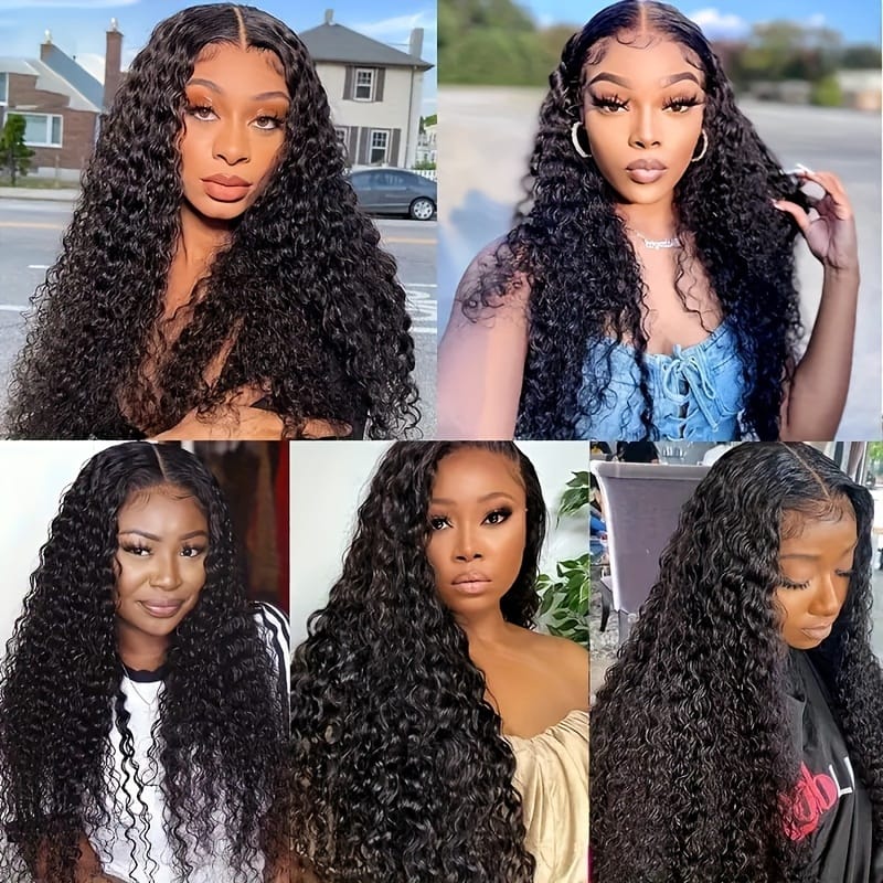 KissICON KissIcon Peruvian Water Wave 4Bundles DoubleWeft Extensions