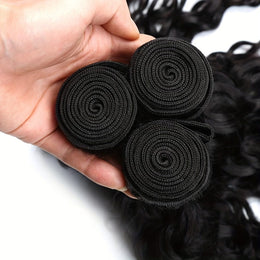 KissICON KissIcon Peruvian Water Wave 4Bundles DoubleWeft Extensions