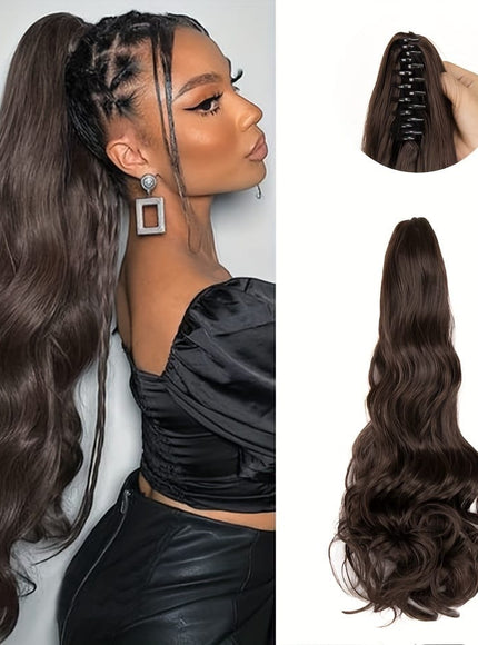 KissICON KissIcon Ponytail Extension 20 Inch Claw Clip -