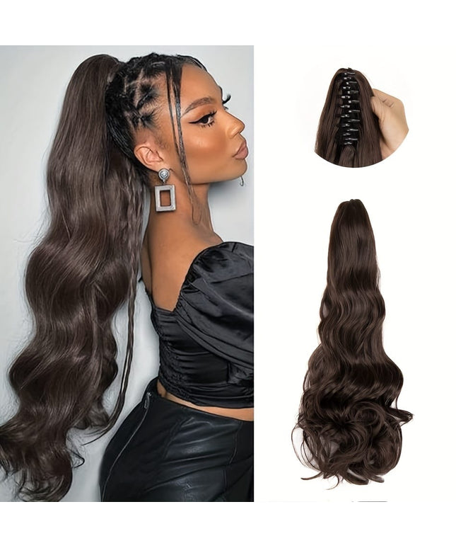 KissICON KissIcon Ponytail Extension 20 Inch Claw Clip -