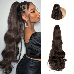 KissICON KissIcon Ponytail Extension 20 Inch Claw Clip -