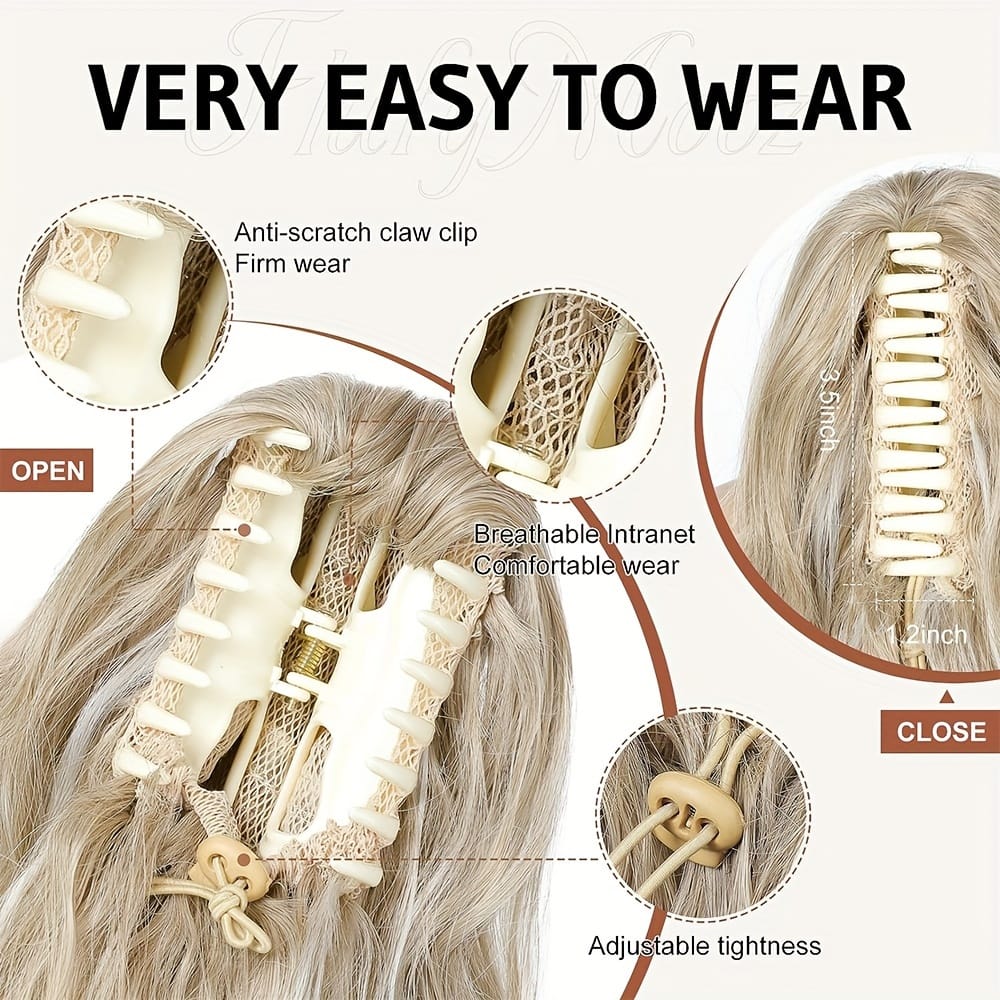 KissICON KissIcon Ponytail Extension - Clip In 14 Inch
