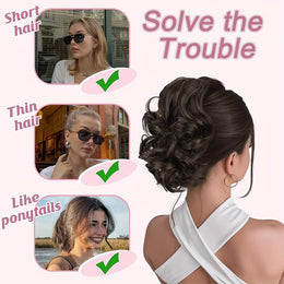 KissICON KissIcon Ponytail Extension - Clip In 14 Inch