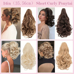 KissICON KissIcon Ponytail Extension - Clip In 14 Inch