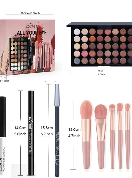 KissICON KissIcon PopFeel All-In-One Makeup Kit - 40 Color