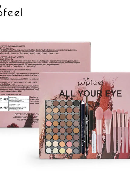 KissICON KissIcon PopFeel All-In-One Makeup Kit - 40 Color