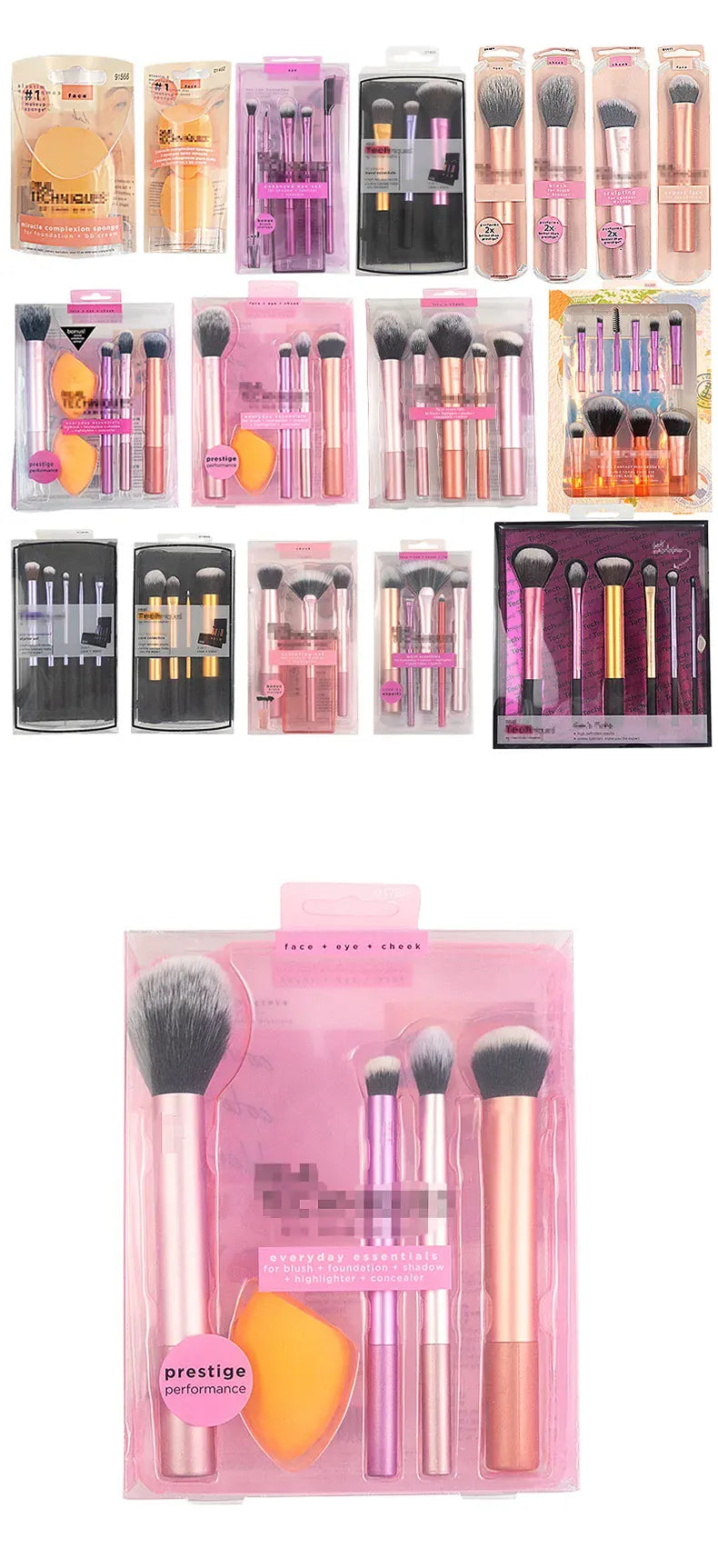 KissICON KissIcon Popular Full Set Makeup Brushes All In