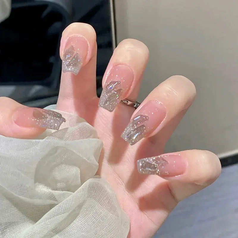 KissICON KissIcon Press On Nails 24Pcs Gel Butterfly -