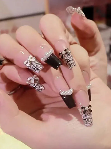 KissICON KissIcon Press On Nails 24Pcs Gel Butterfly -