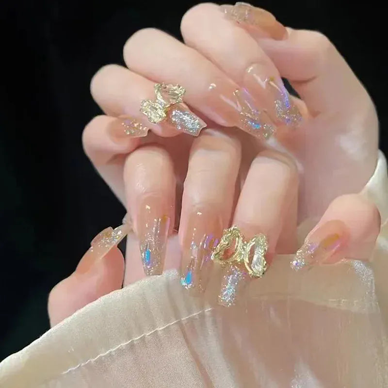 KissICON KissIcon Press On Nails 24Pcs Gel Butterfly -