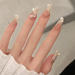 KissICON KissIcon Press On Nails 24Pcs Gel Butterfly -