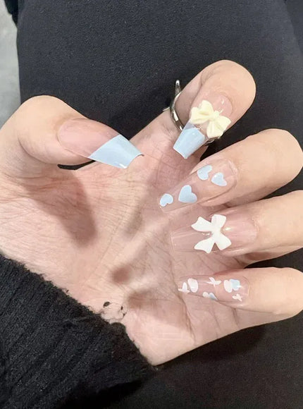 KissICON KissIcon Press On Nails 24Pcs Gel Butterfly -