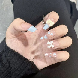 KissICON KissIcon Press On Nails 24Pcs Gel Butterfly -