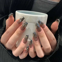 KissICON KissIcon Press On Nails 24Pcs Gel Butterfly -