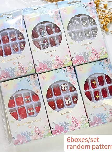 KissICON KissIcon Press On Nails Full Cover Pink Short