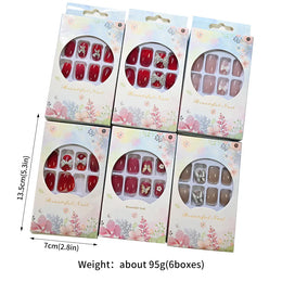 KissICON KissIcon Press On Nails Full Cover Pink Short