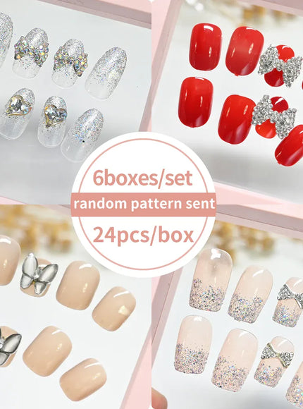 KissICON KissIcon Press On Nails Full Cover Pink Short