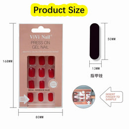 KissICON KissIcon Press On Nails Square Head Full Cover