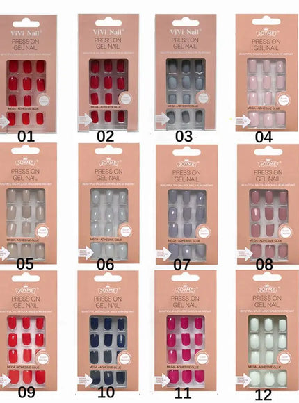 KissICON KissIcon Press On Nails Square Head Full Cover