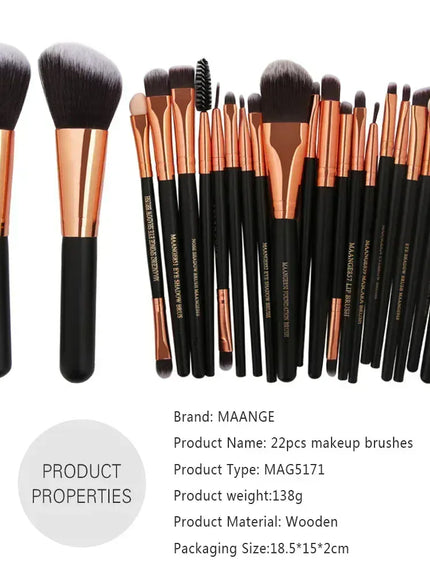 KissICON KissIcon Pro Makeup Brushes Set - Complete Eye