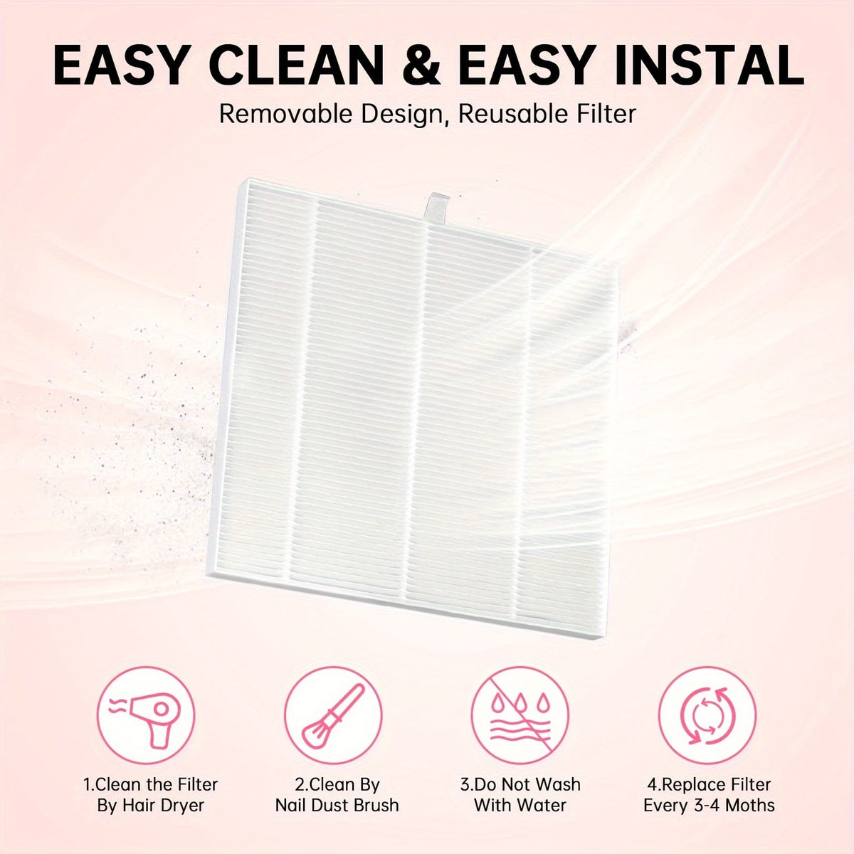 KissICON KissIcon Pro Nail Dust Collector Vacuum For Clean