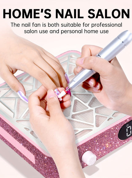 KissICON KissIcon Pro Nail Dust Collector Vacuum For Clean