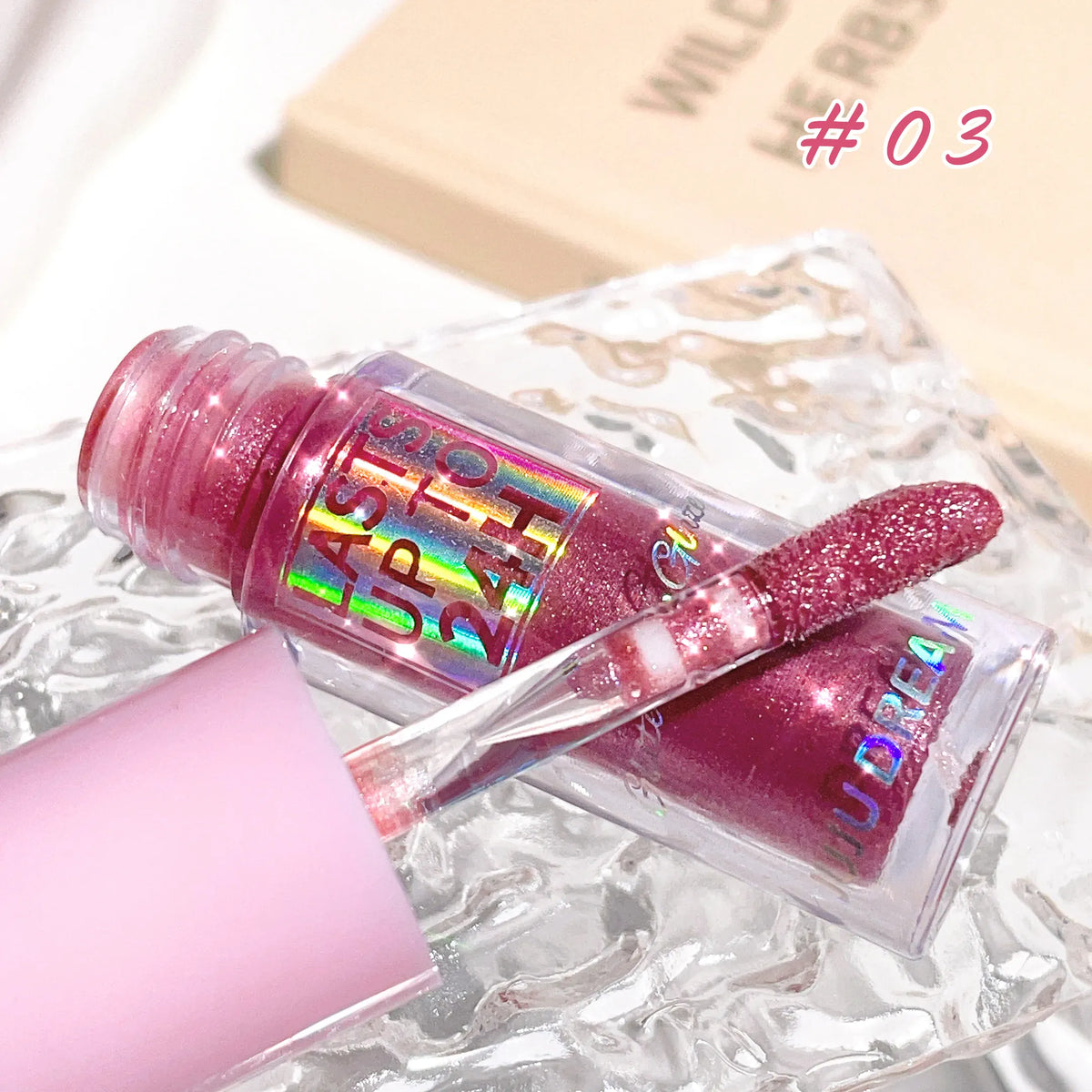 KissICON KissIcon Radiant Gloss Lip Balm Water Gloss Mirror