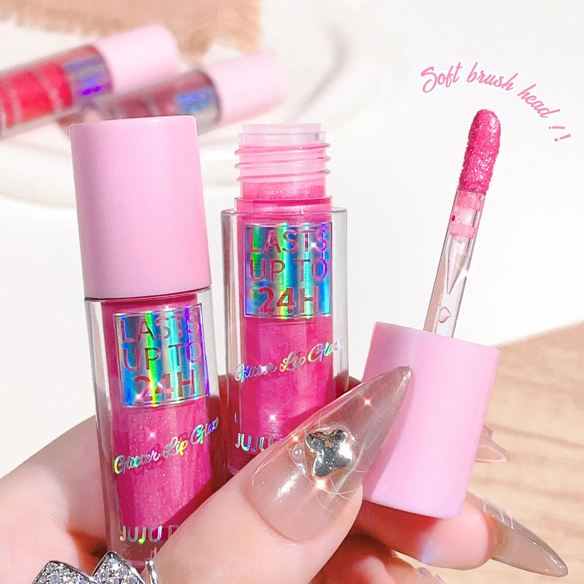 KissICON KissIcon Radiant Gloss Lip Balm Water Gloss Mirror