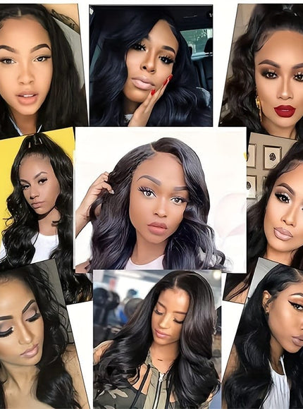 KissICON KissIcon Remy Body Wave Clip In Hair Extensions