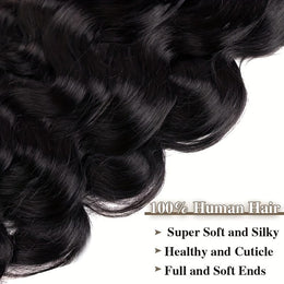 KissICON KissIcon Remy Body Wave Clip In Hair Extensions