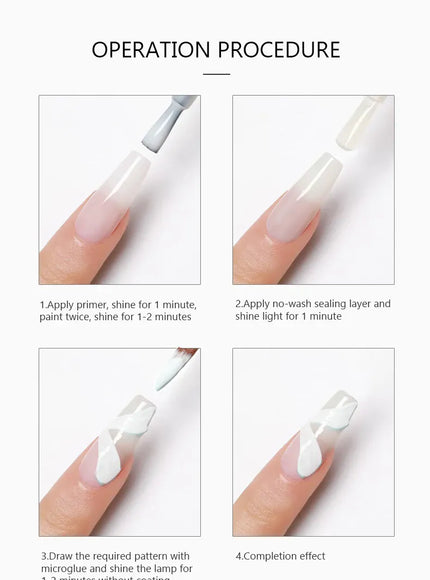 KissICON KissIcon RS Nail Gel Polish 5ml Black White