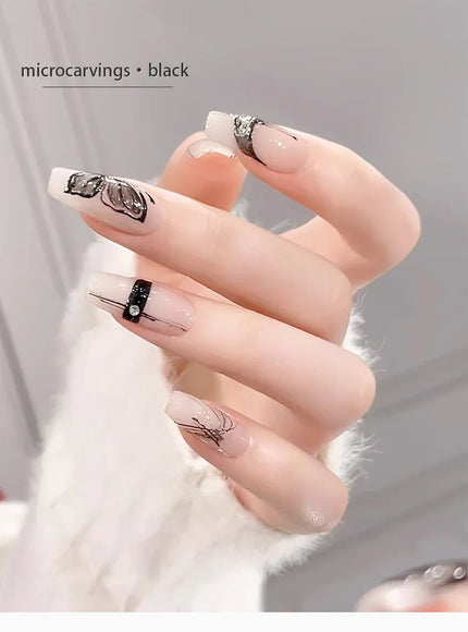 KissICON KissIcon RS Nail Gel Polish 5ml Black White
