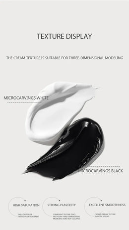 KissICON KissIcon RS Nail Gel Polish 5ml Black White