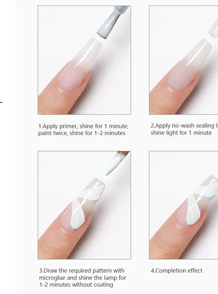 KissICON KissIcon RS Nail Gel Polish 5ml Black White