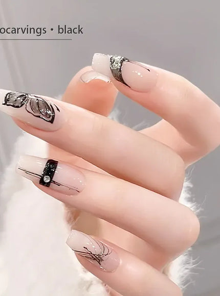 KissICON KissIcon RS Nail Gel Polish 5ml Black White