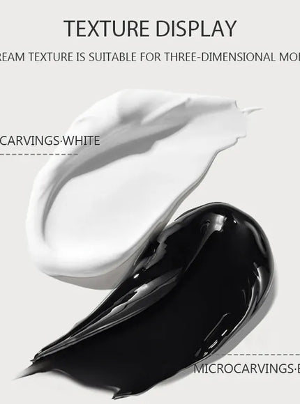 KissICON KissIcon RS Nail Gel Polish 5ml Black White