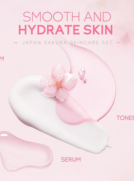 KissICON KissIcon Sakura Gift Set Moisturizing Cherry Blossom