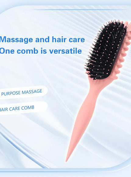 KissICON KissIcon Salon Curl Brush - Reduces Pulling For