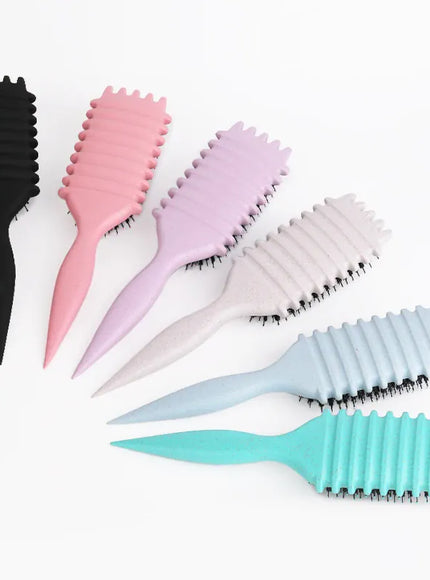 KissICON KissIcon Salon Curl Brush - Reduces Pulling For