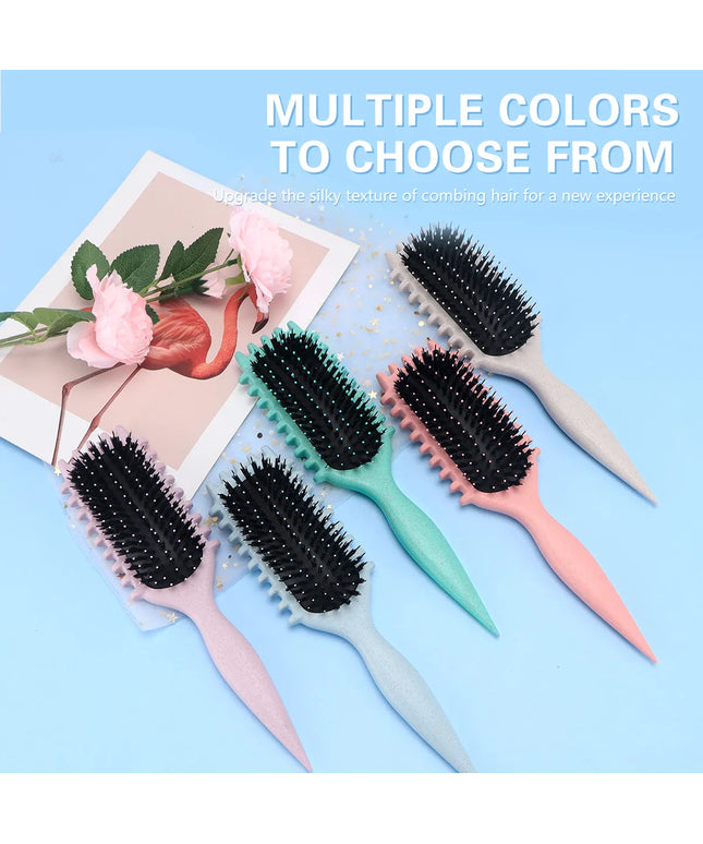 KissICON KissIcon Salon Curl Brush - Reduces Pulling For