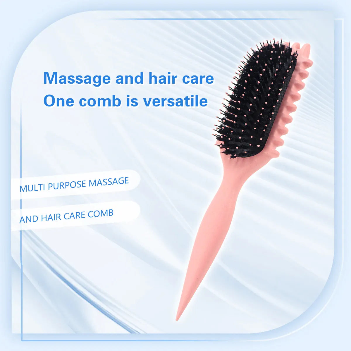 KissICON KissIcon Salon Curl Hair Brush - Detangling Reduces