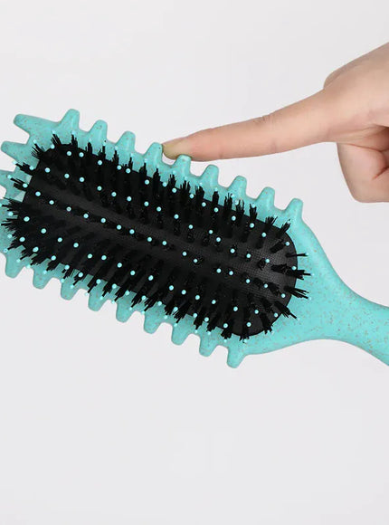 KissICON KissIcon Salon Curl Hair Brush - Detangling Reduces