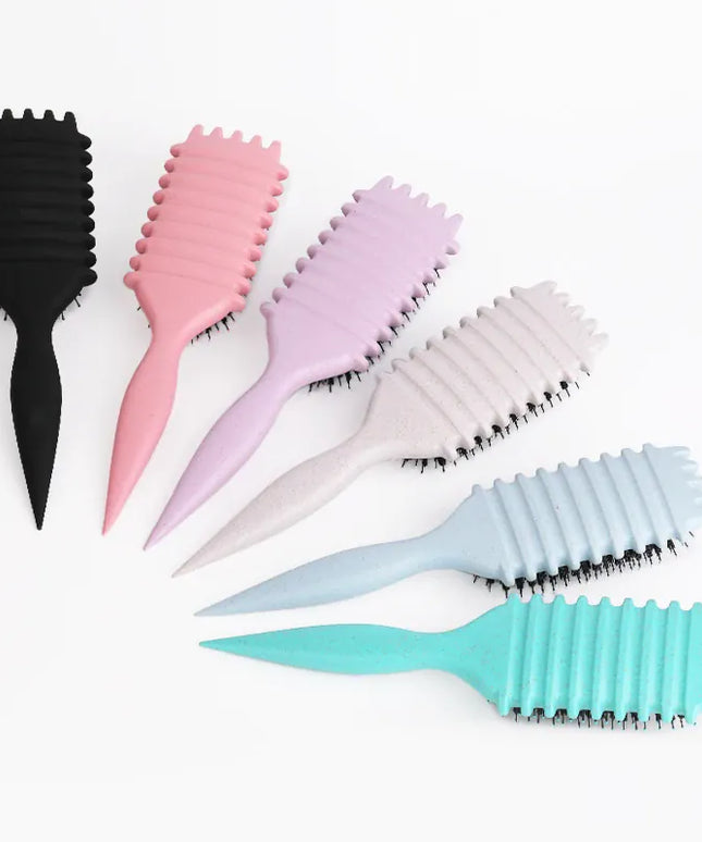 KissICON KissIcon Salon Curl Hair Brush - Detangling Reduces