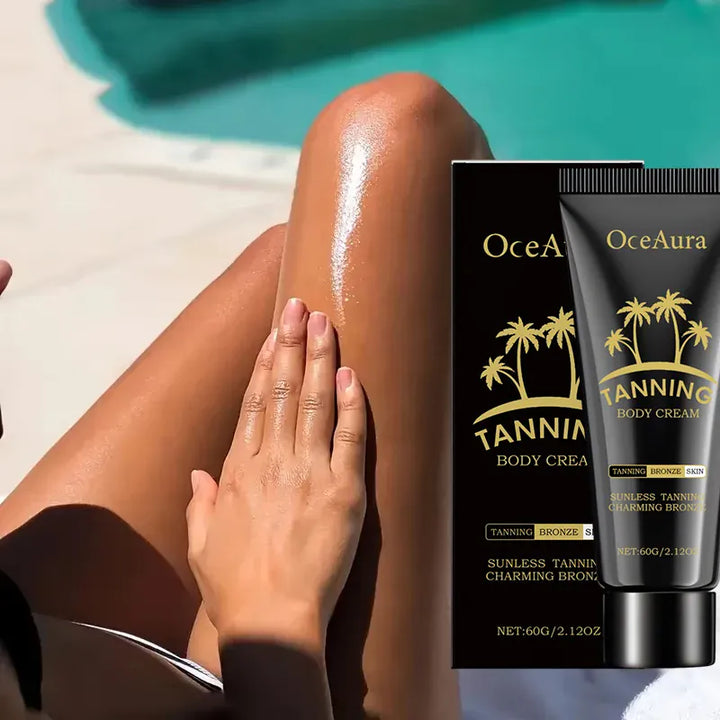 KissIcon Self Tanner Lotion For Beach Glow -