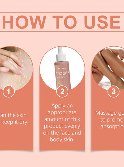 KissICON KissIcon Self Tanner Water Serum Face Body -