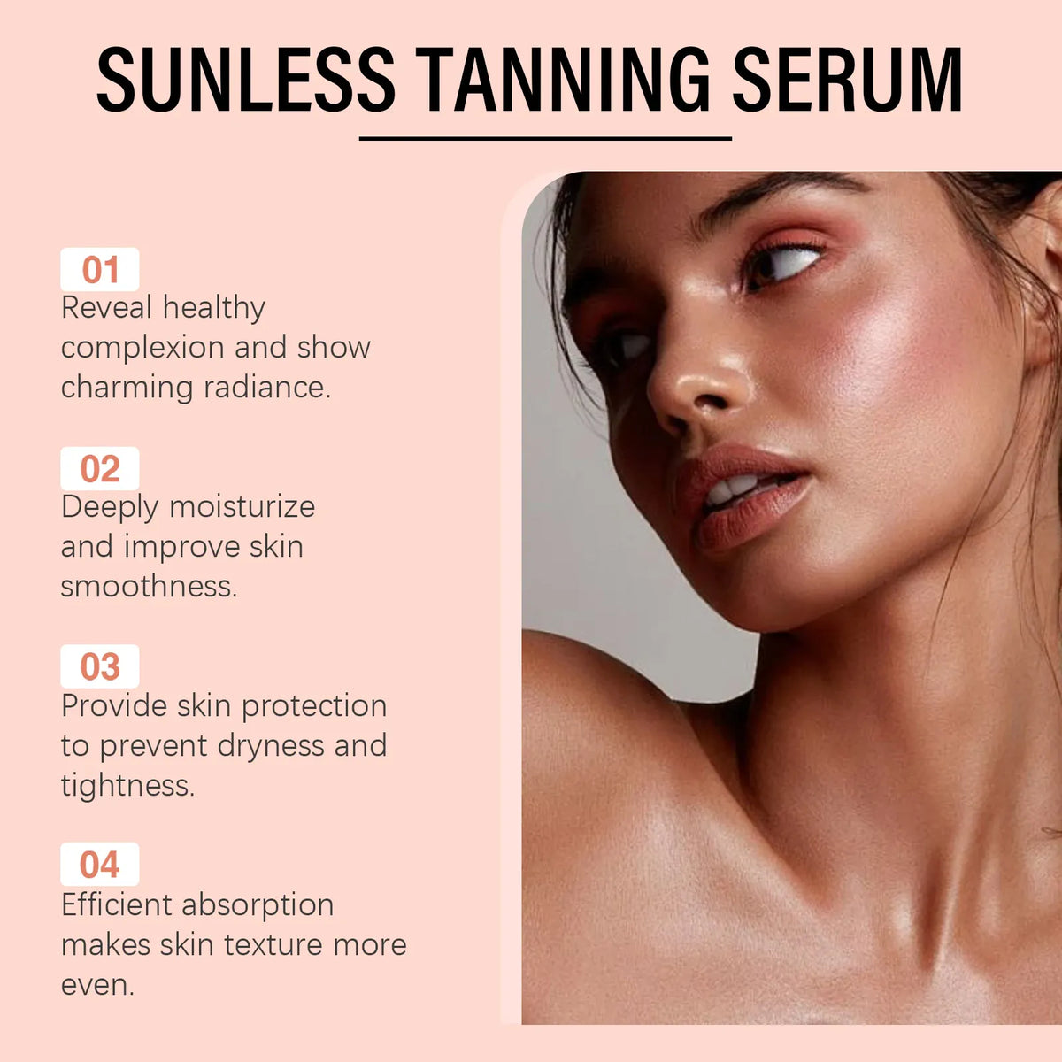 KissICON KissIcon Self Tanner Water Serum Face Body -